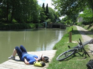 Cycling the canal du midi